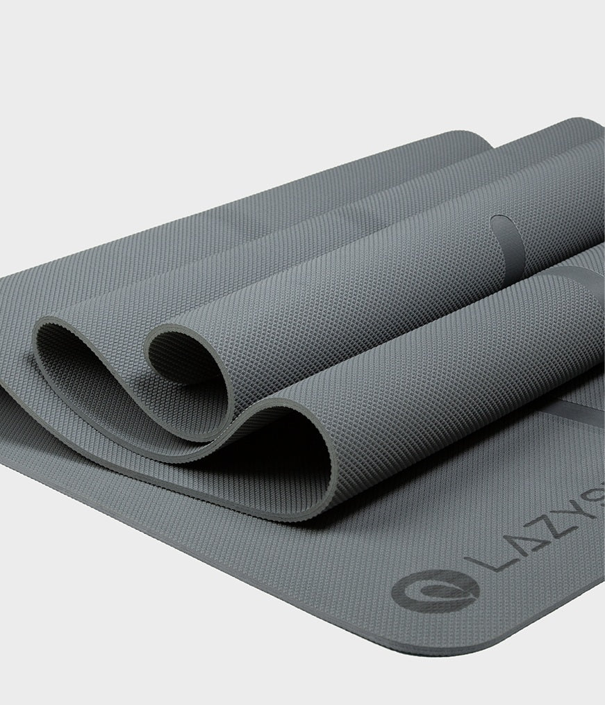 TravelPro Lightweight Premium Yoga Mat 6mm | Grey