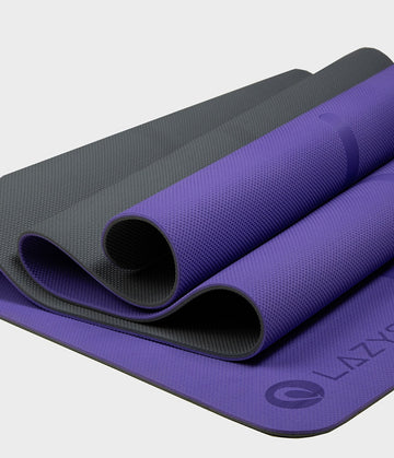 TravelPro Lightweight Premium Yoga Mat 6mm | Purple