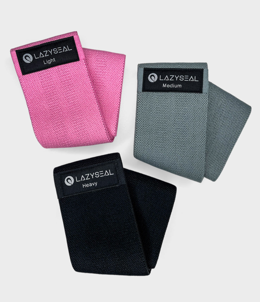Fabric Hip Trainer Resistance 3-Band Set